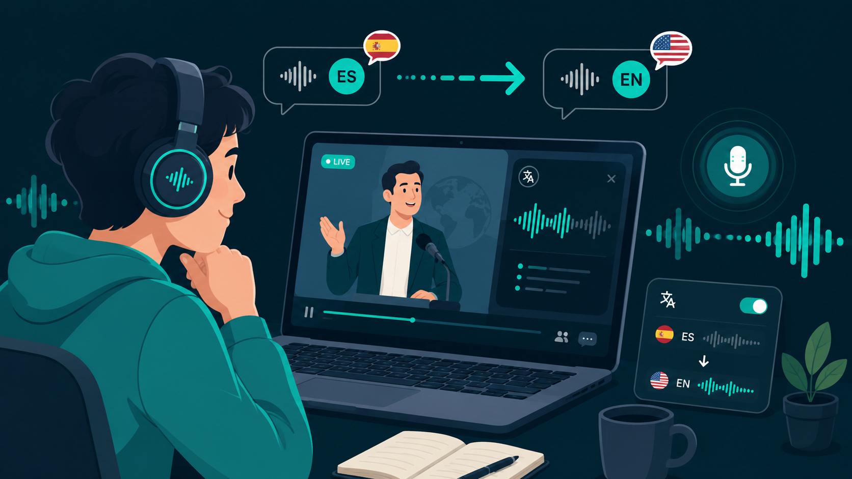 Need a Live Audio Translator? Easiest Way to Understand Any Voice on Your PC
