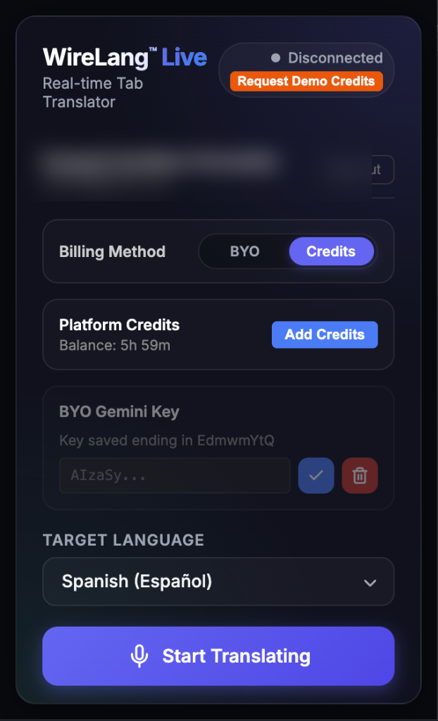 WireLang Extension Interface